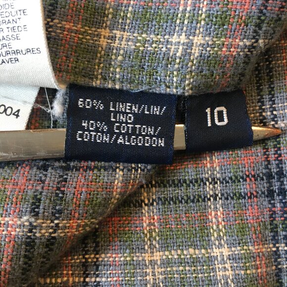 Plaid Blazer in Blue and Gray - Picture 15 of 16